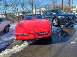 czerwona-corvette-z-usa