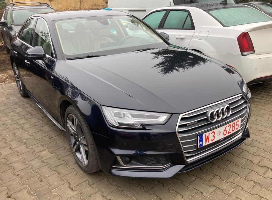 Audi A4 Prestige z USA – Import do Warszawy dla Jacka