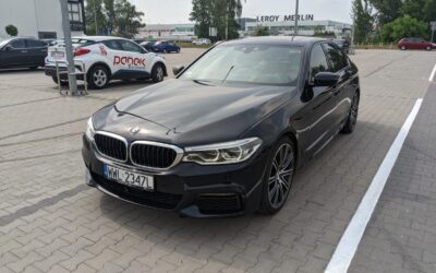 BMW 540i M Package z USA – Import do Warszawy dla Marcina