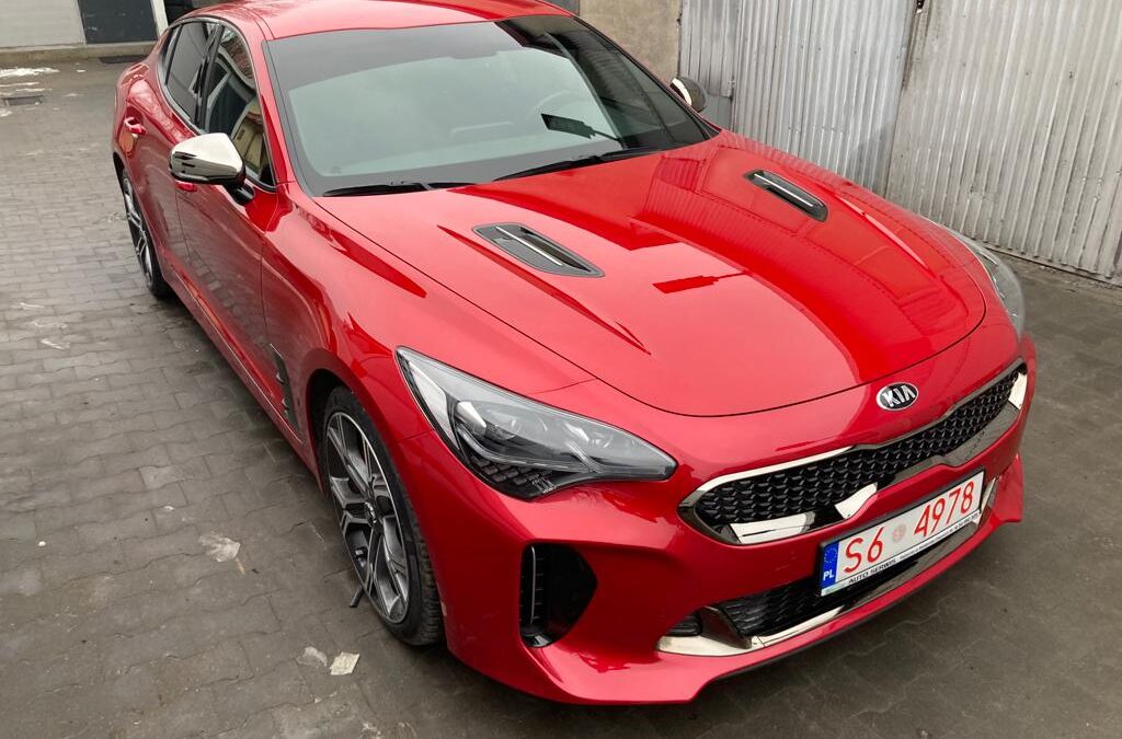 Kia Stinger 2021 z USA – Import do Bielska-Białej dla Tomasza