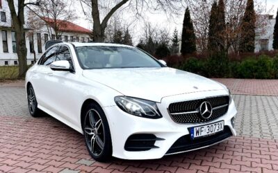 Mercedes E300 AMG Pakiet z USA – realizacja dla Armanda z Warszawy