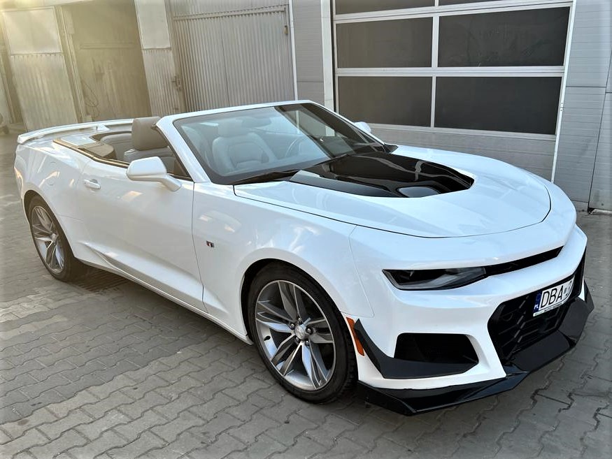 Chevrolet Camaro Cabrio z USA – Import do Szczawna dla Andrzeja