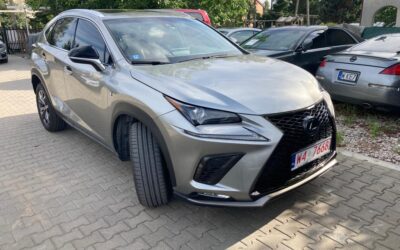 Lexus NX z USA – Luksusowy SUV importowany do Warszawy dla Łukasza