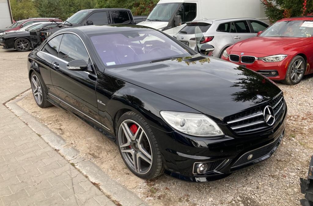 Mercedes CL 63 AMG z USA – Import do Warszawy dla Pawła