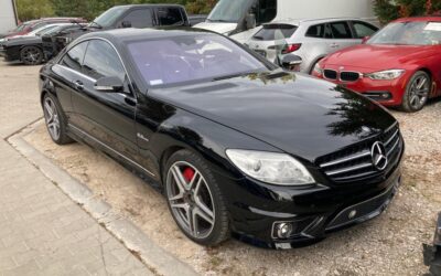 Mercedes CL 63 AMG z USA – Import do Warszawy dla Pawła