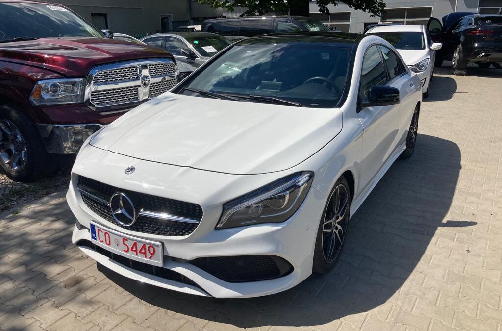 Mercedes CLA 2018 z USA – Import do Torunia dla Dariusza