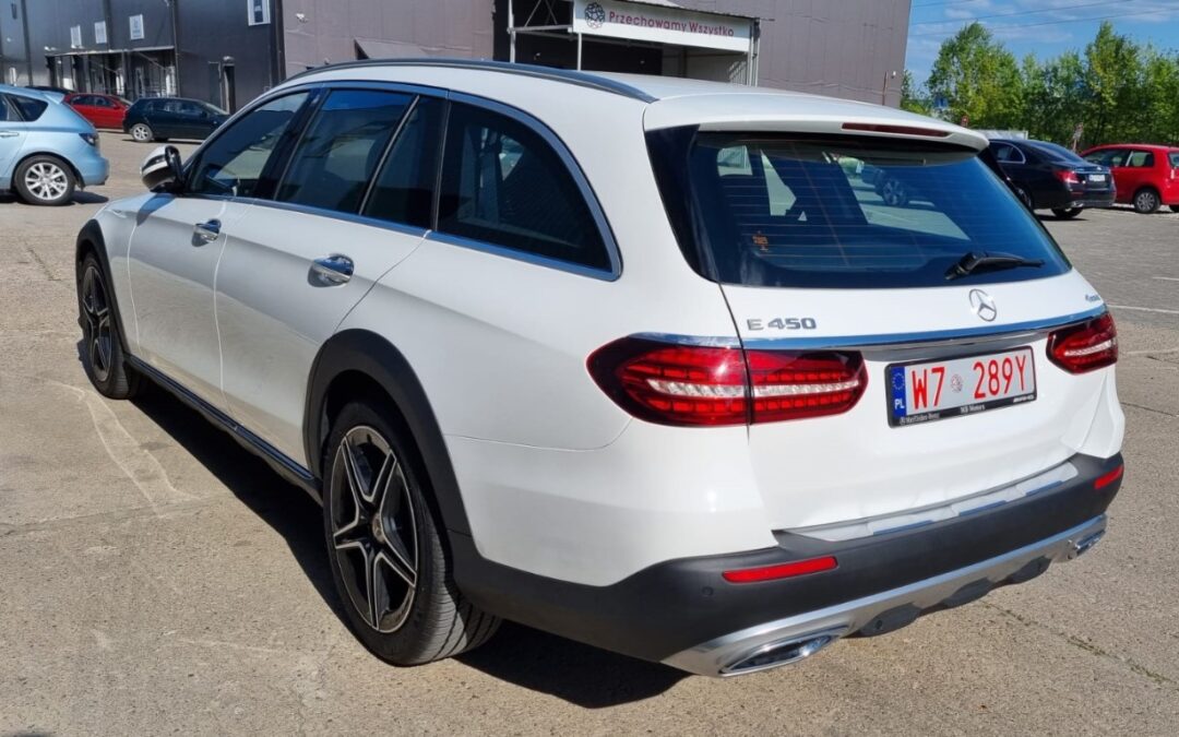 Mercedes E450 Hybrid z USA – Import do Siedlec dla Mariusza