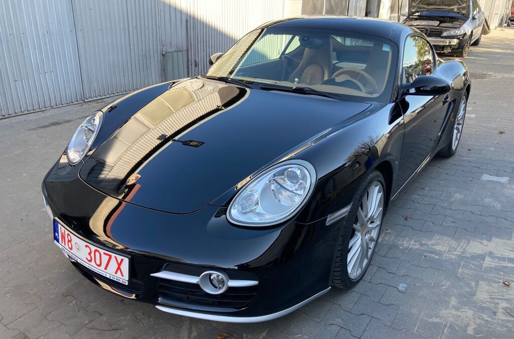 Porsche Cayman z USA – Import do Warszawy dla Kamila
